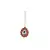 Brass Gold Platted  Pink Stone Studded  Maang Tikka