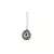 Brass Gold Platted  Blue Stone Studded  Maang Tikka