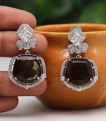 Brown danglers-drops