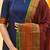 Blue plain cotton ethnic-kurtis