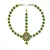 Brass Gold Platted  Golden Stone Studded  Maang Tikka Set