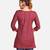 Wonderful Maroon Blended Cotton Short Kurti Top