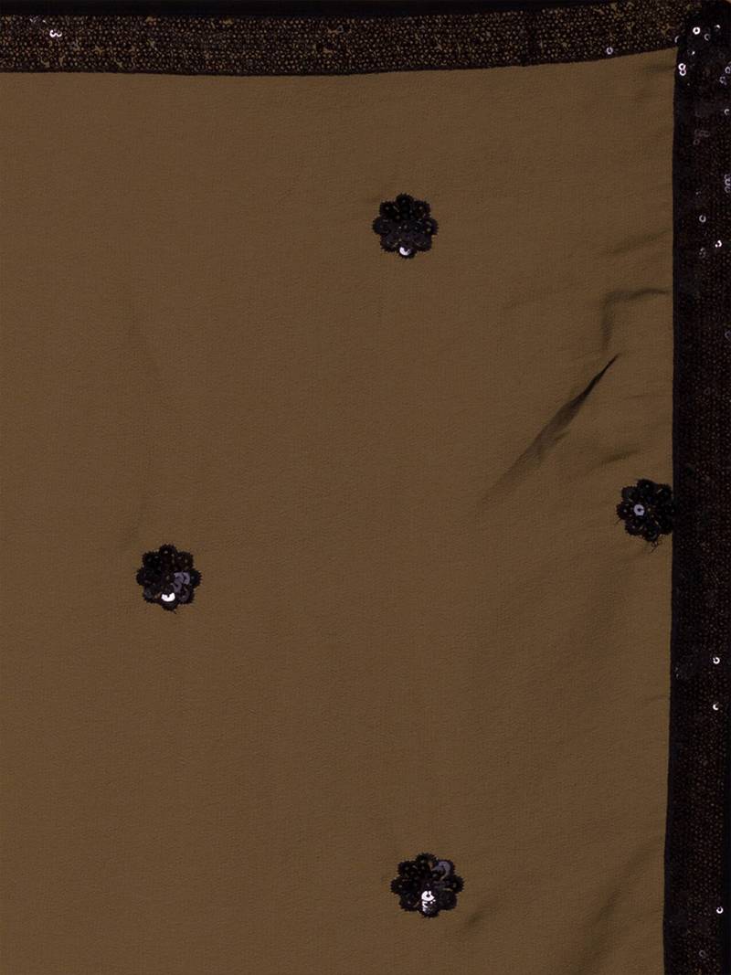 Black Georgette Sequin Work Lehenga Choli 