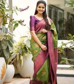 Kasee Fancy Designer Banarasi Silk Saree With Blouse piece
