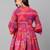 Ethnic Look Pink Colour Smart Short Kurti For Girls