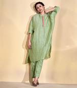 Ta'Aruf Sage Green Kurta Set