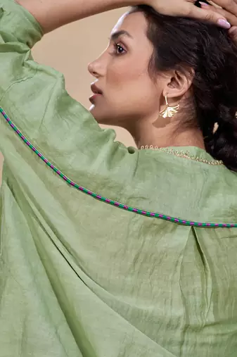 Ta'Aruf Sage Green Kurta Set
