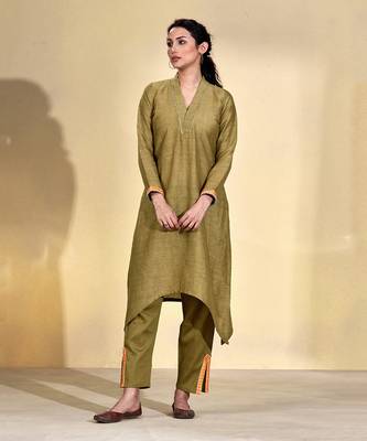 Ta'Aruf Medium Oak Kurta Set 1