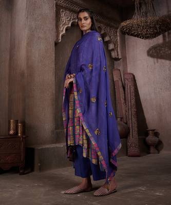 Aarya Blue Anarkali Set 4