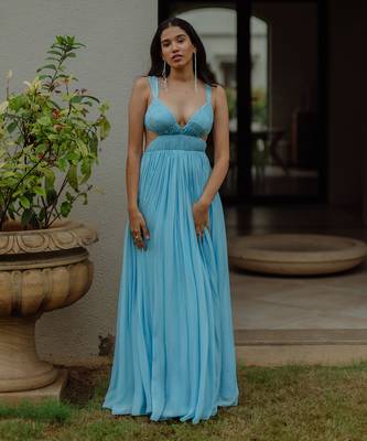 Elinor Sky Blue Gown 1