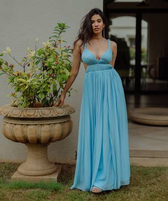 Elinor Sky Blue Gown 2