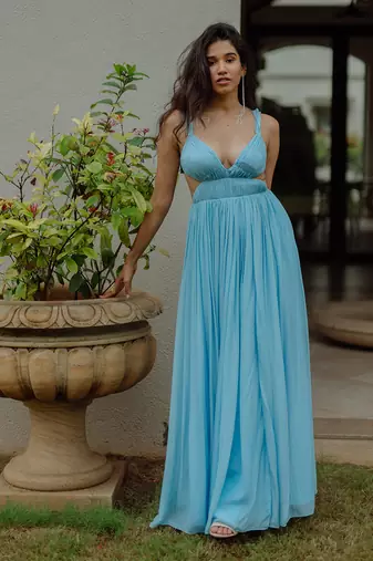 Elinor Sky Blue Gown