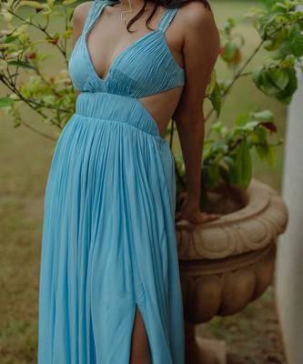 Elinor Sky Blue Gown 3