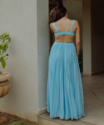 Elinor Sky Blue Gown 4