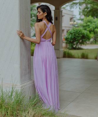 Arya Mauve Gown 3