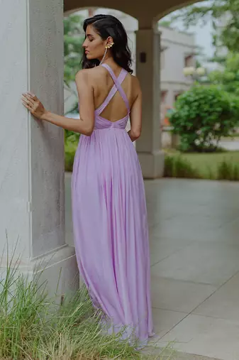 Arya Mauve Gown