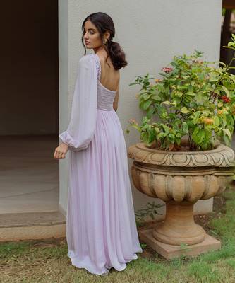 Azura Lilac Gown 4