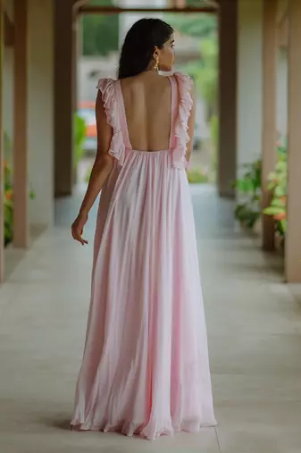 Alani Powder Pink  Gown
