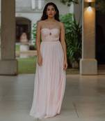 Amara Pink Lace  Gown