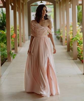 Eris Naive Peach  Gown 1