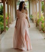 Eris Naive Peach  Gown