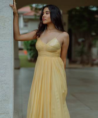 Peitho Powder Yellow Gown 3