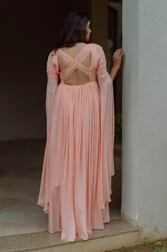 Kakia Peach Gown