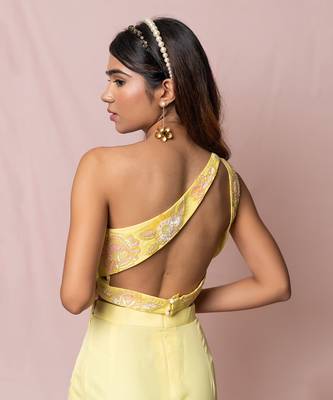Ambrosia Pale Yellow Sharara Set 3