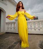 Moira Bright Yellow  Gown
