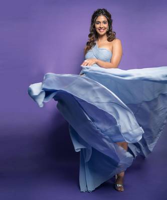 Viola Pale Blue  Gown 4