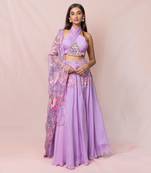 Adelie Lavender Lehenga Set