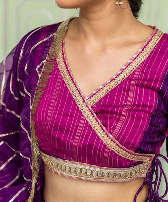 Jaamuni Purple Lehenga Set 6