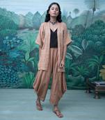 Nishka Pink Jacket Set