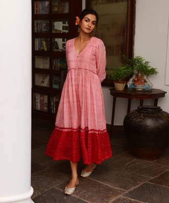 Kamal Pink Dress 2