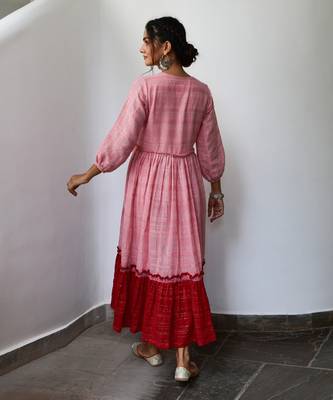 Kamal Pink Dress 5