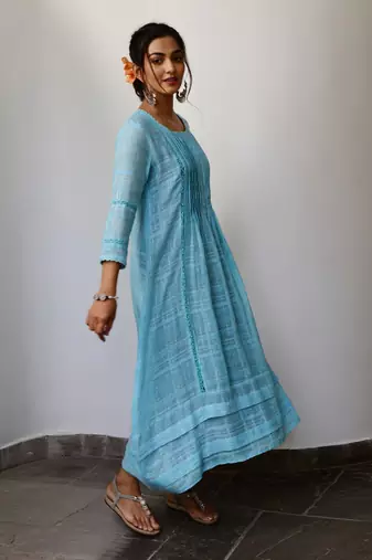Neer Turquoise Dress