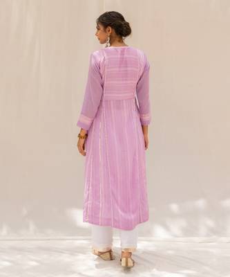 Noori Purple Kurti Set 5