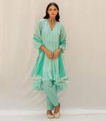 Aurora Green Kurti Set
