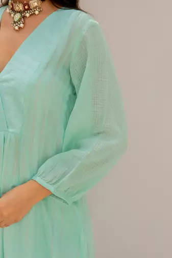 Aurora Green Kurti Set