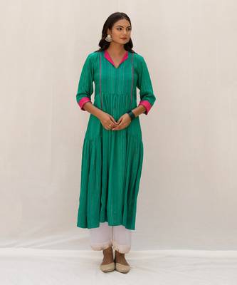 Taru Green Kurti Set 1