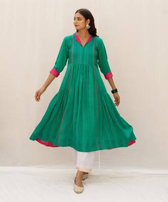 Taru Green Kurti Set 2