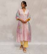 Gulabi Pink Anarkali Set