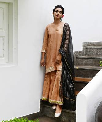 Giri Pink Sharara Set 1