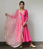Rani Pink Angrakha Set