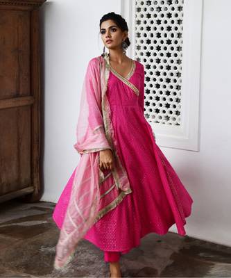 Rani Pink Angrakha Set 2