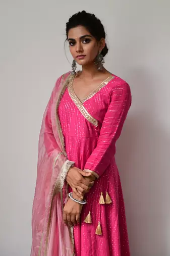 Rani Pink Angrakha Set