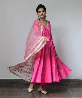 Rani Pink Angrakha Set 4