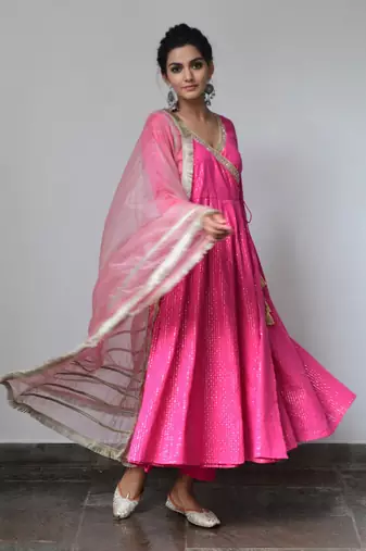 Rani Pink Angrakha Set