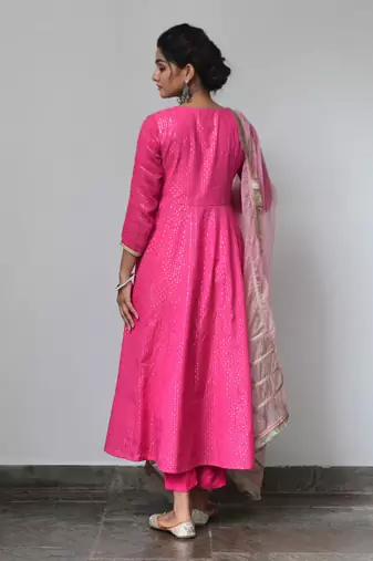 Rani Pink Angrakha Set