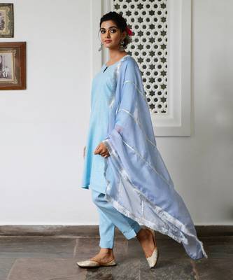 Ambar Blue Kurta Set 2